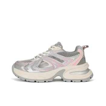 CHRISTINE SHEII Durable Breathable Low Top Chunky Sneakers Women's