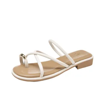 DUSTO Slip Resistant Abrasion Resistant Slide Slippers Women's