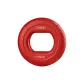 Silicone Grip Loop Red 40-None Lbs (Suitable for Women's)