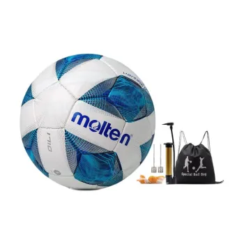 Molten Size 5 Soccer PVC Hand Stitched Soccer Ball Unisex