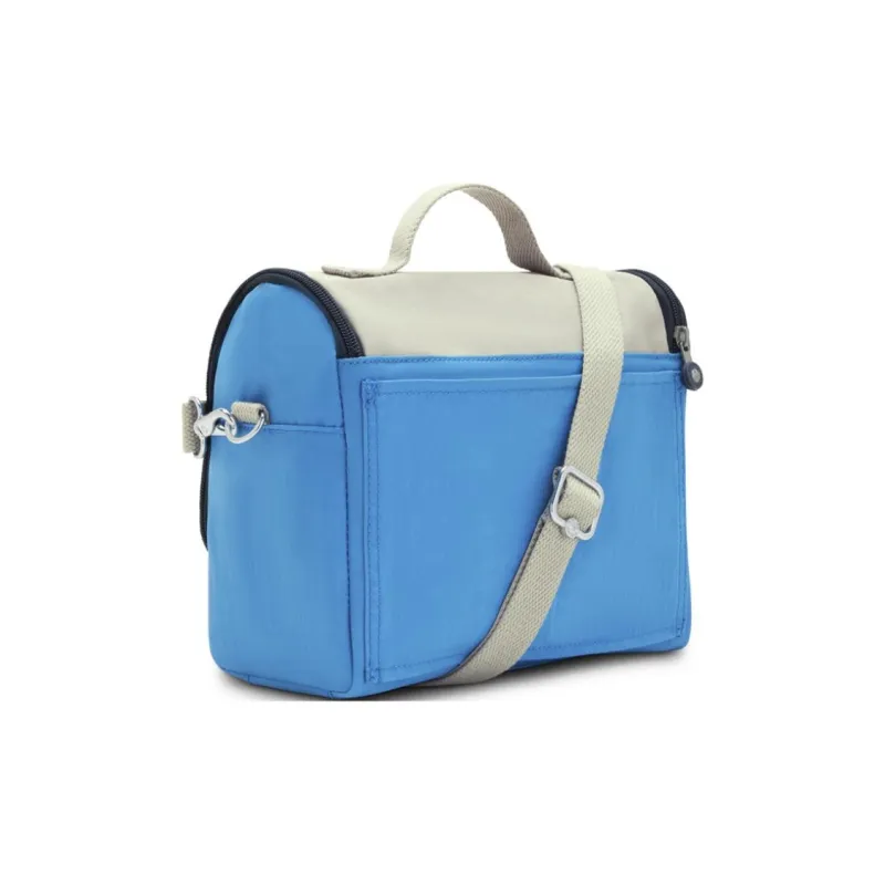 Kipling Polyamide Crossbody Handbag Large Size Unisex Lake Blue-2