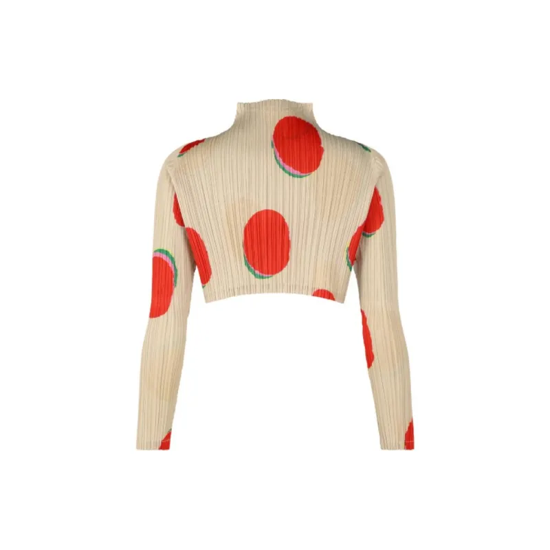 PLEATS PLEASE ISSEY MIYAKE SS24 Shirt Women's Red-1