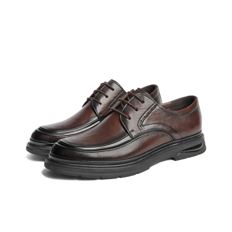 BELLE Dress Shoes Men's Black, Brown-4