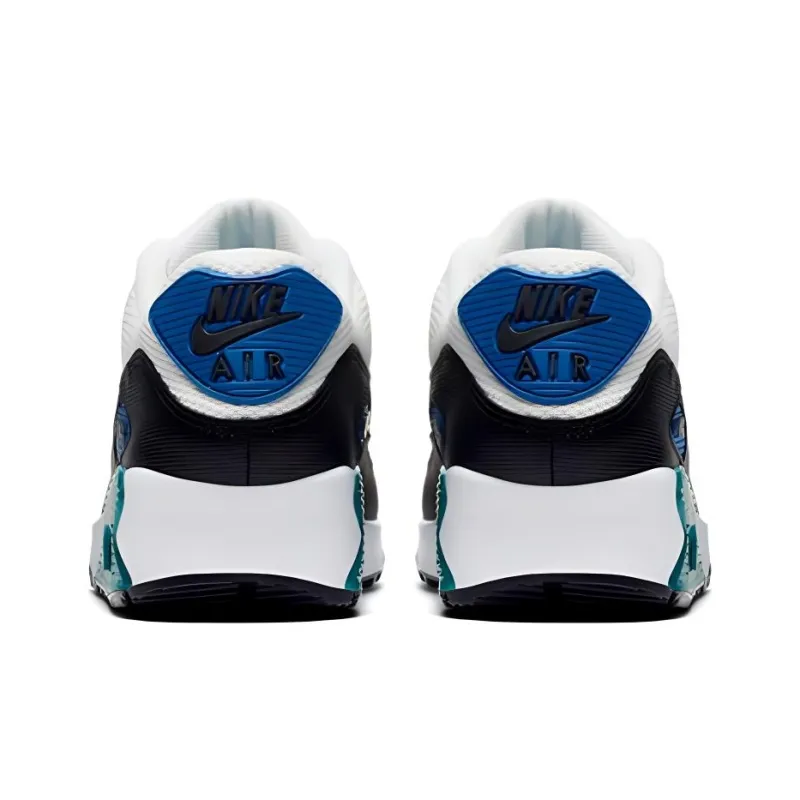 Nike Air Max 90 Sail Radiant Emerald Black Women's-4