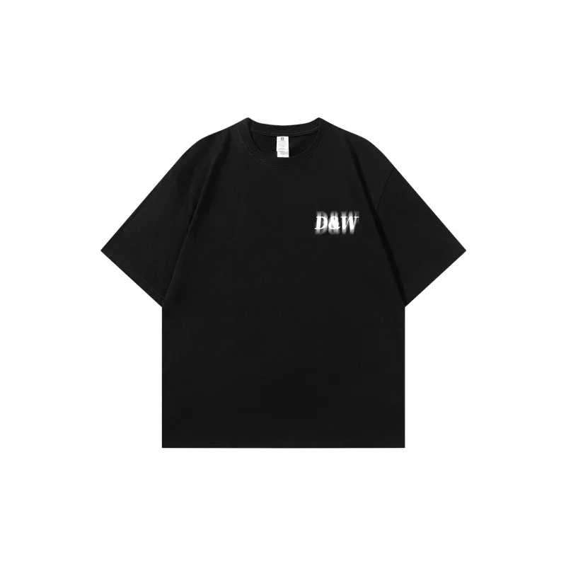 D&W T Shirts Unisex Black-1