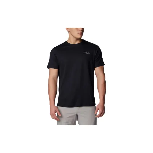 Columbia Summit Valley T-Shirts Men Black