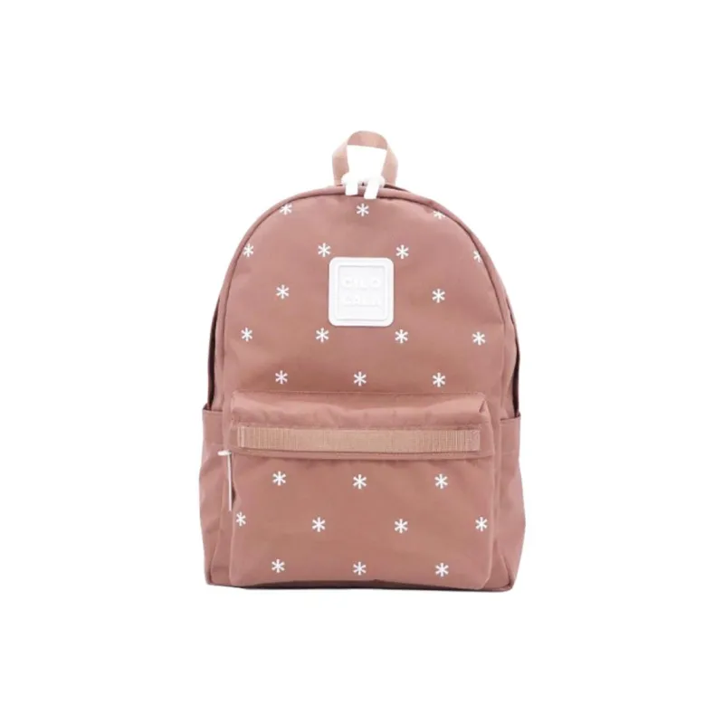 CILOCALA Nylon Fabric Backpack Medium Size Unisex Yellow-0