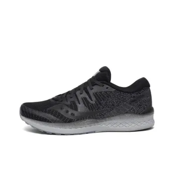 Saucony Liberty ISO 2 Low-Top Running Shoes Men's Black Gray