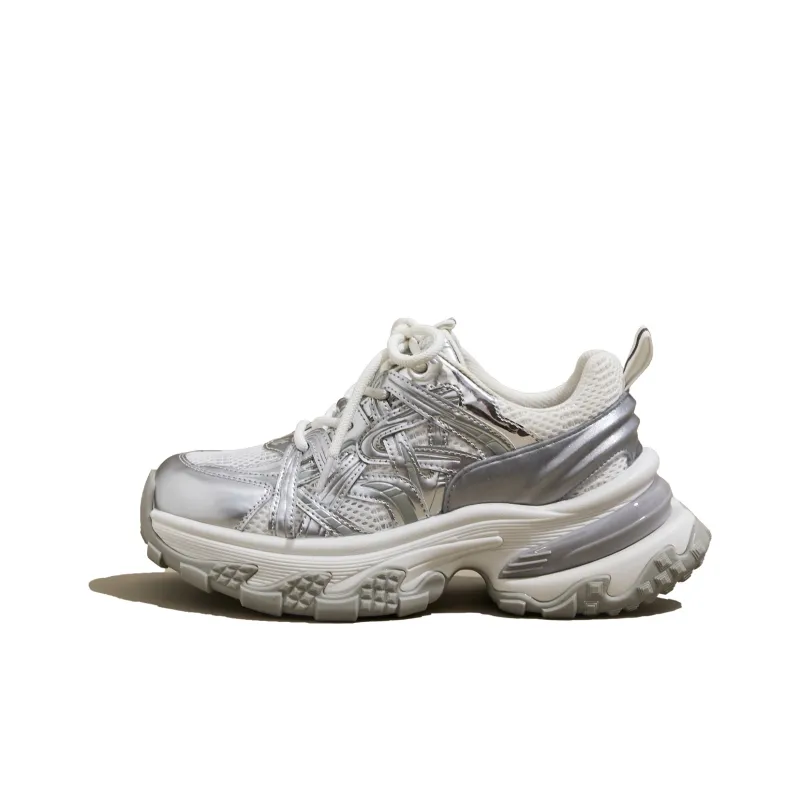 SNOWELF Low-Top Chunky Sneakers Women's-4