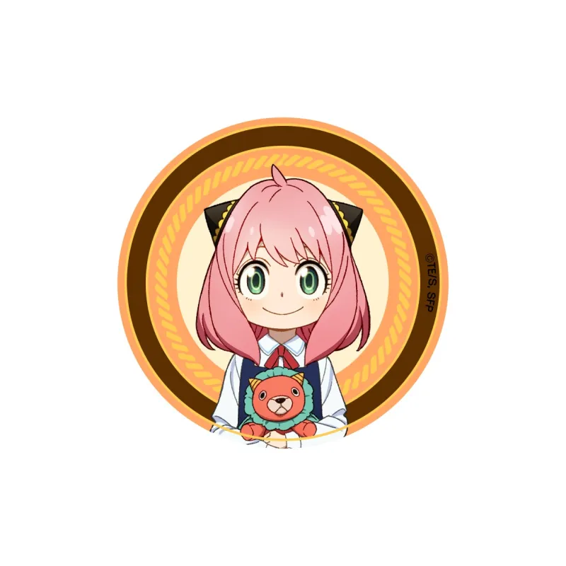 MANCOOL Anya Forger, Loid Forger, Yor Forger, Becky Blackbell, Damian Desmond SPY X FAMILY Collection Merch Badges-2