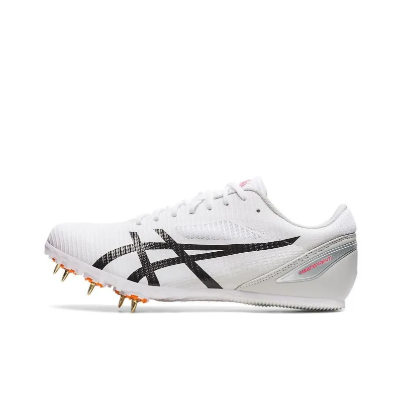 Asics Heatflat FR Durable Breathable Low Top Running Shoes Unisex White-0
