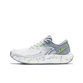 QIAODAN Flying Shadow 3.0 Cushioning Anti-Slip And Wear-Resistant Low-Top Running Shoes Men's Mist Gray Phantom Green