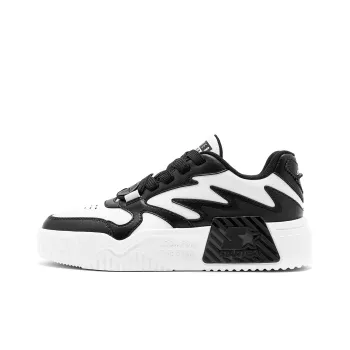 STARTER Vol Lightweight Wave Sneakers Low Top Skateboard Shoes Men's Black White