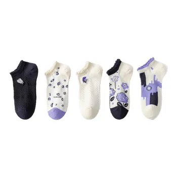 HANADASOX Ankle Socks Women's 5 Pack Mixed Color