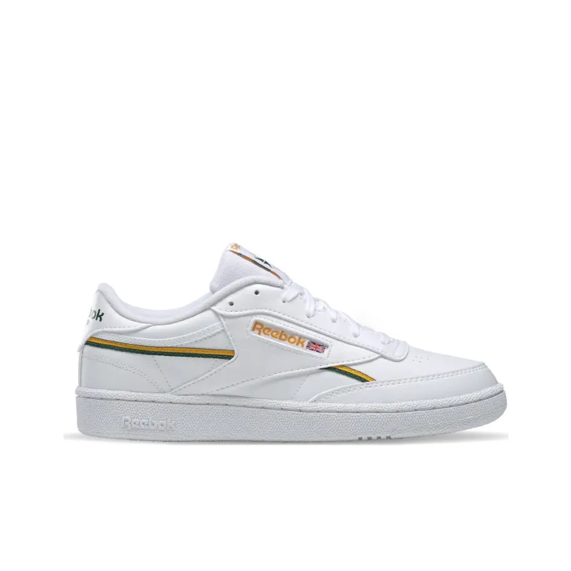Club C Reebok 85 Vegan 'White Green Gold'-1
