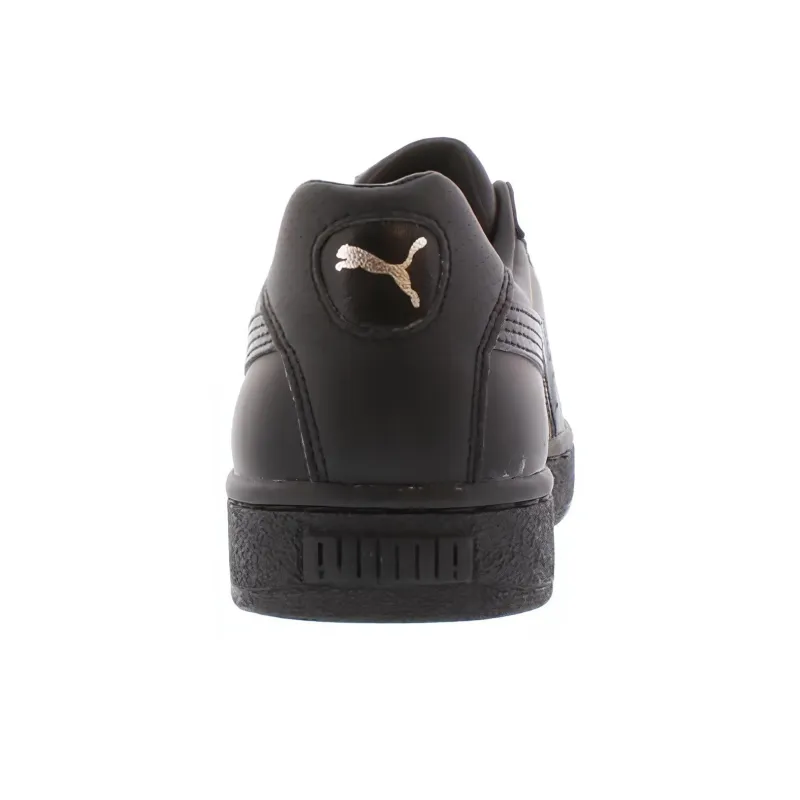 PUMA Basket Ii Cushioning Wear-Resistant Low-Top Skateboard Shoes Men's Black-2