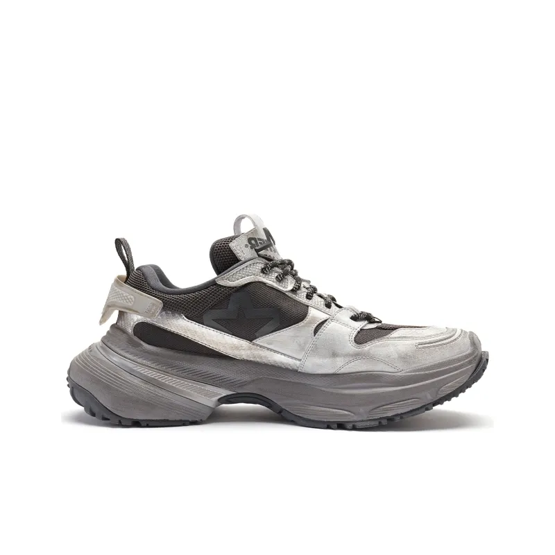 STARTER Remix 2K Coverage Low Top Chunky Sneakers Unisex Gray-1