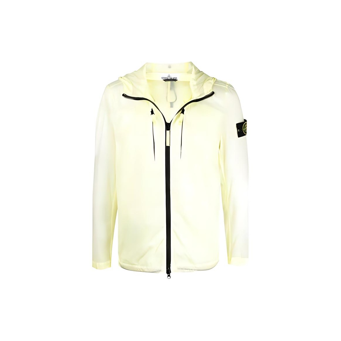 Mens yellow stone island jacket sale