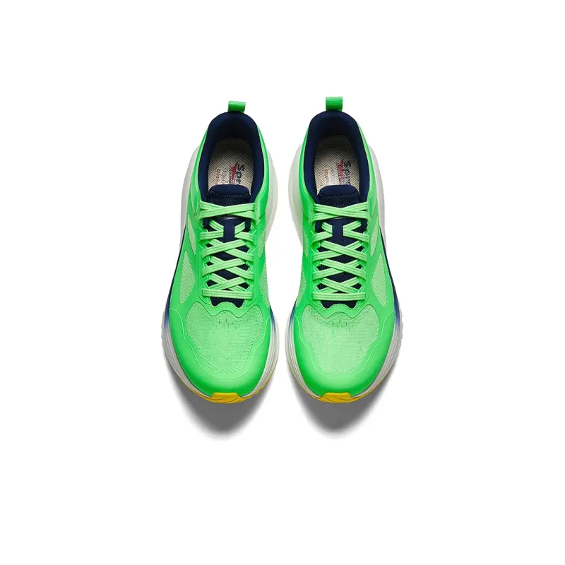 Sprandi Running Shoes Men Low Top Black/Fluorescent Sparkling Green 1 Ivory White/Medium Blue 2 True Blue 4 Durian Yellow 5 Azure Teal 6 Lava Orange 7-2