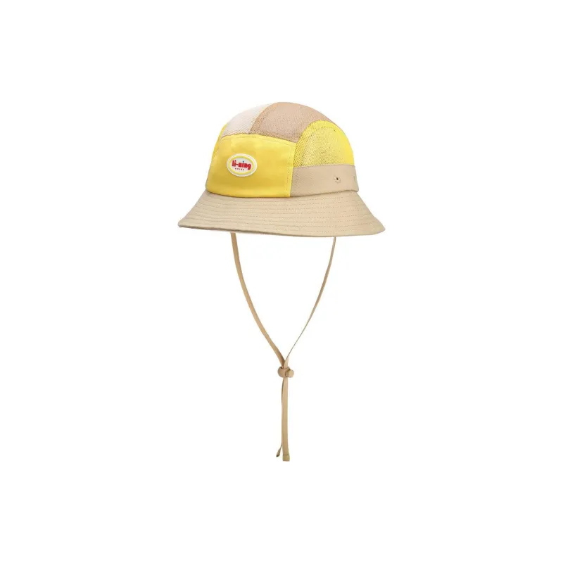 LiNing Cotton Bucket Hats Kids' Khaki-0