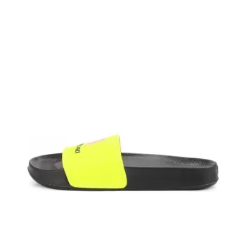 New Balance Abrasion Resistant Slide Slippers Men's Yellow Black