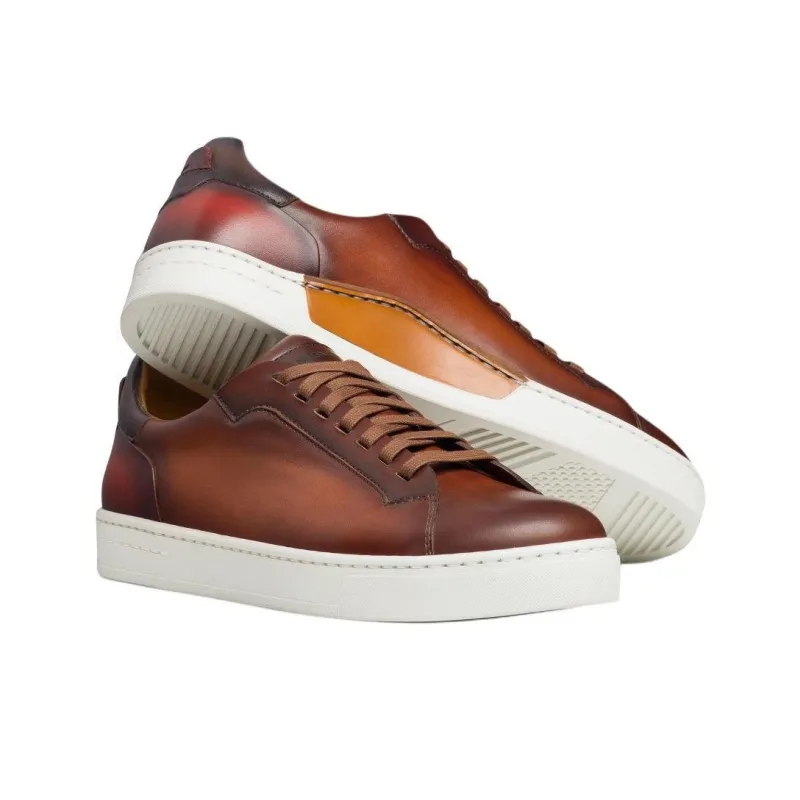 Magnanni Amadeo Low-Top Skateboard Shoes Men's Brown-2