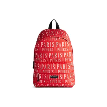 Balenciaga Explorer Polyamide Backpack Women's Red