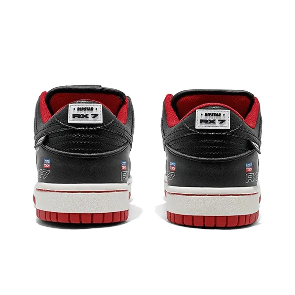 RIPSTAR SKBD SC Skateboard Shoes Unisex Low Top Red-4