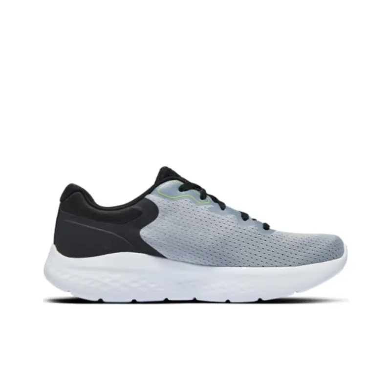 Skechers Go Run Lite Low Top Running Shoes Men's Black Gray-1