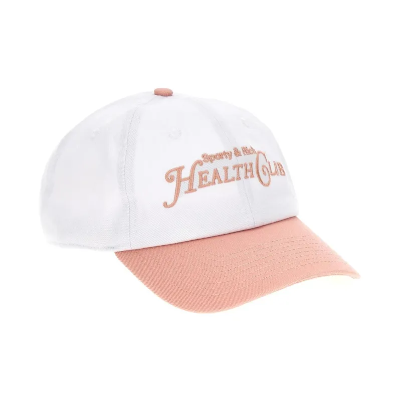 SPORTY & RICH Rizzoli Logo-embroidered Baseball Cap-1