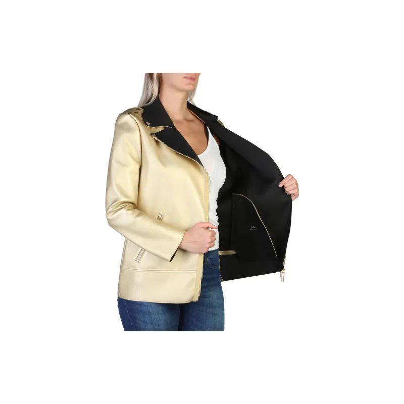 ARMANI EXCHANGE Jackets Coats Women's Gold-2