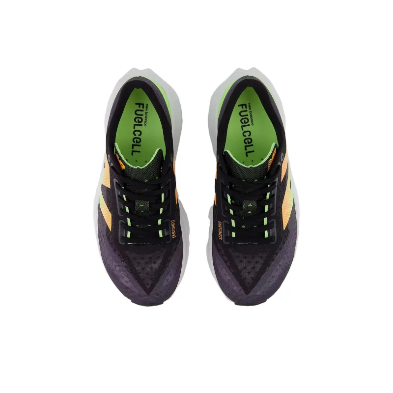 New Balance FuelCell Rebel V4 Black White Peach Women's-3