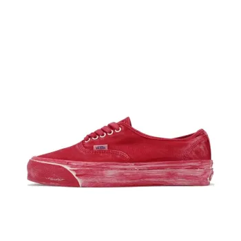 Authentic Premium Vans 44 'Tomato Puree Red Dip Dyed'