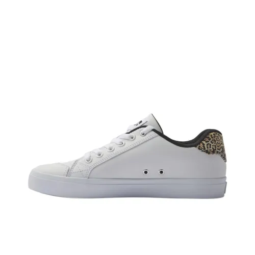 DC Shoes Skateboard Shoes Women's Low-Top Beige