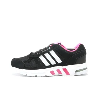 Adidas Equipment 10 Cushioning, Slip Resistant, And Abrasion Resistant Low Top Running Shoes Unisex Black Purple