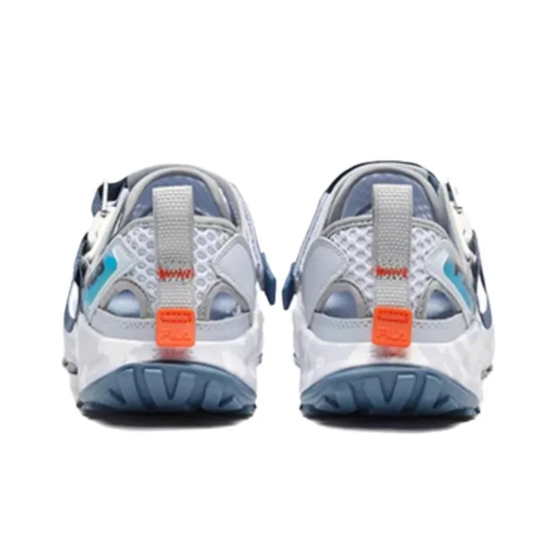 FILA KIDS Slip Resistant And Breathable Children's Sandals White Blue Unisex-3
