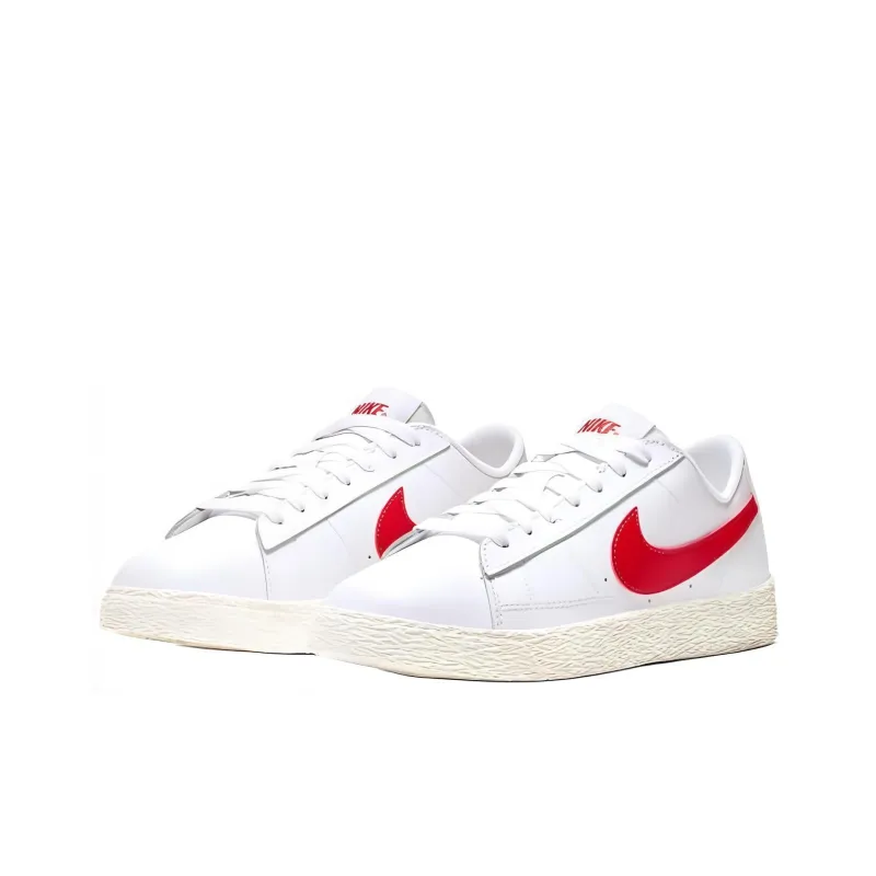 Nike Blazer Low White University Red GS-2