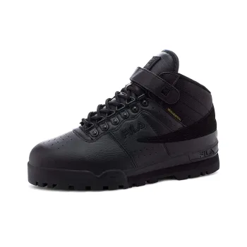 FILA F 13 Weather Tech Slip Resistant Warm Mid Top Casual Shoes Men's Black