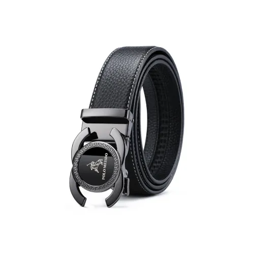 POLOMEISDO Top Grain Cow Leather Men's Belt Business Fashion Versatile Belt-Gift For Husband's Birthday Men's 3.5cm