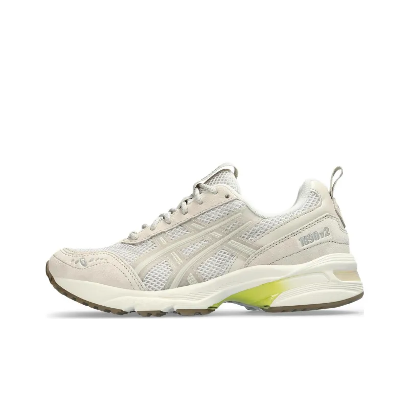 Asics Gel-1090 V2 Durable Breathable Low-Top Running Shoes Men's Ecru-0