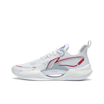 LINING Super Light V2 Basketball Shoes Men Low Top White
