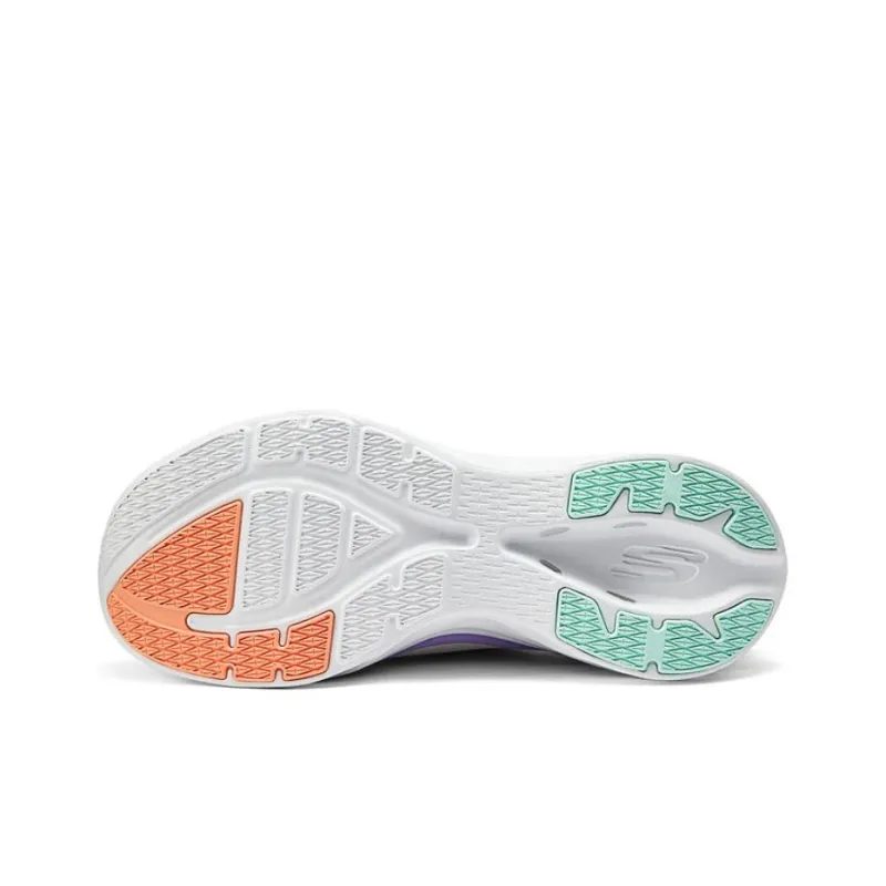 Skechers Cushioning Low Top Casual Running Shoes Women's White-4