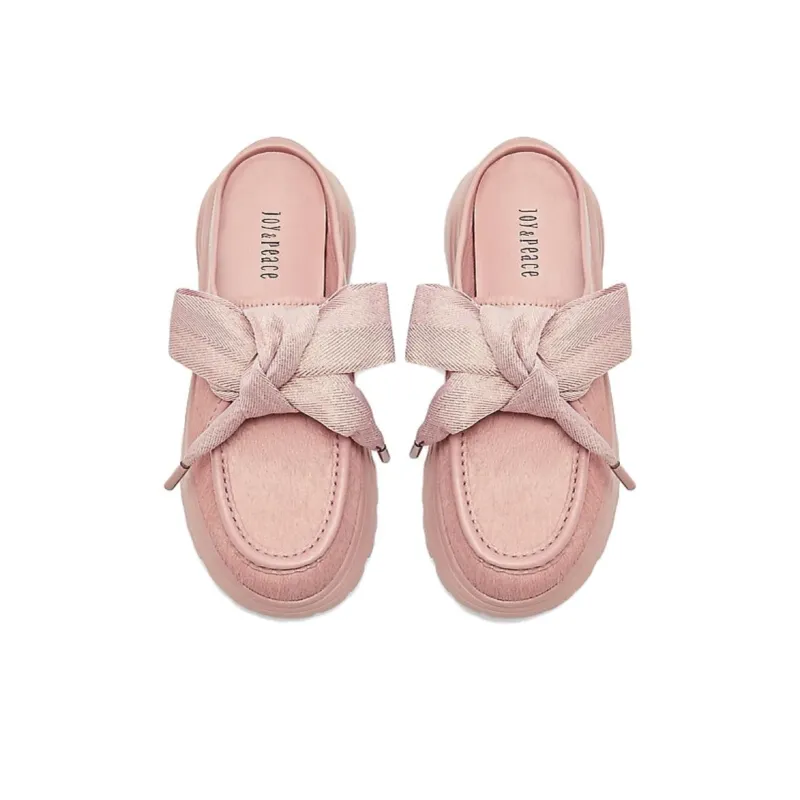 Joypeace Rubber Sole Closed Toe Slippers Women's-3