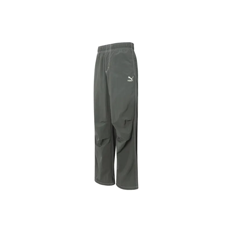 PUMA Casual Pants Women's Green-1