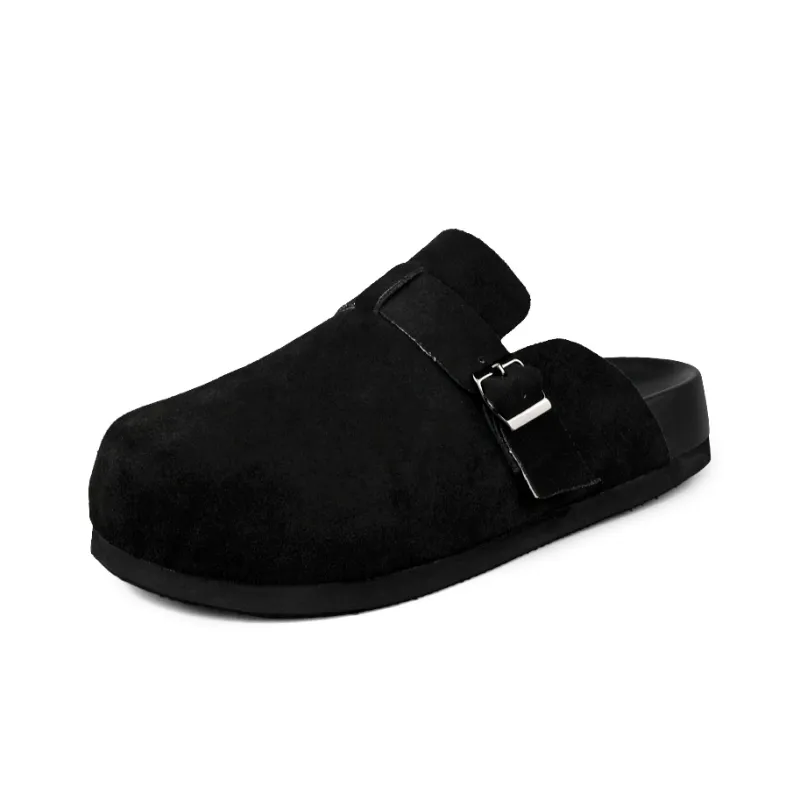 XIE SHE Abrasion Resistant Slip Resistant Wrap toe Slippers Unisex-25