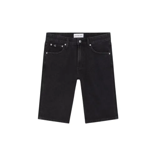 Calvin Klein Denim Shorts Men Dark Gray