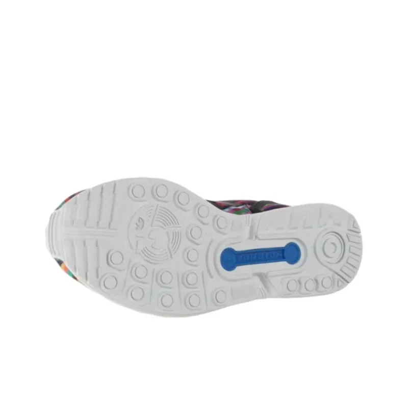 Adidas Zx Flux White/Black Bluebird-4