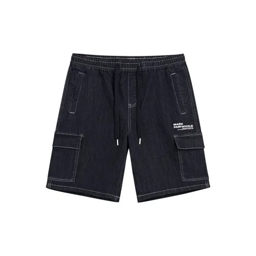 FAIRWHALE Denim Shorts Unisex 001 Black