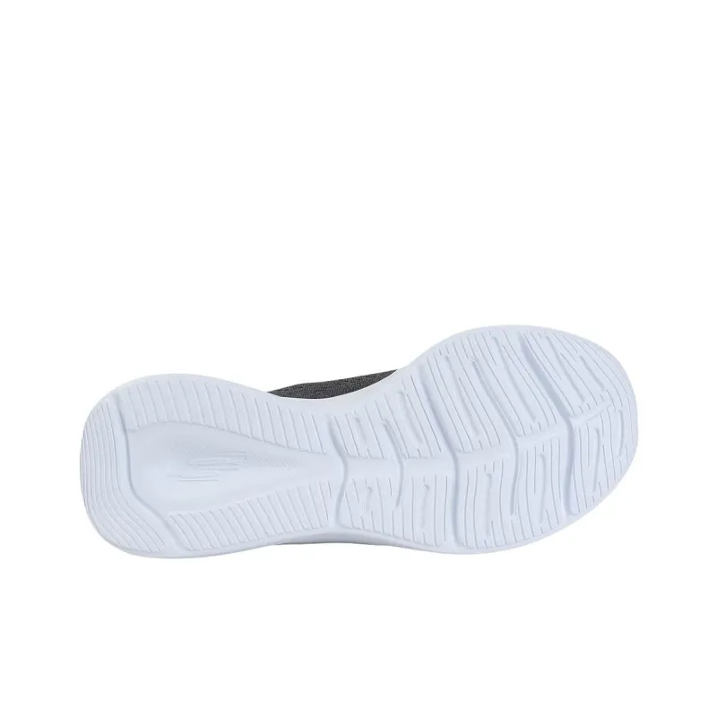 Skechers Slip Ins Slip Ins Technology Cushioning Wear Resistant Low Top Casual Shoes Women's Black White-6
