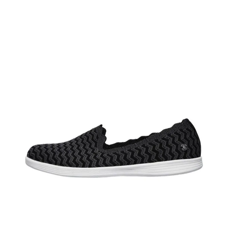 Skechers ON THE GO Dreamy Breathable Lightweight Low Top Casual Shoes Women's Black Gray-0
